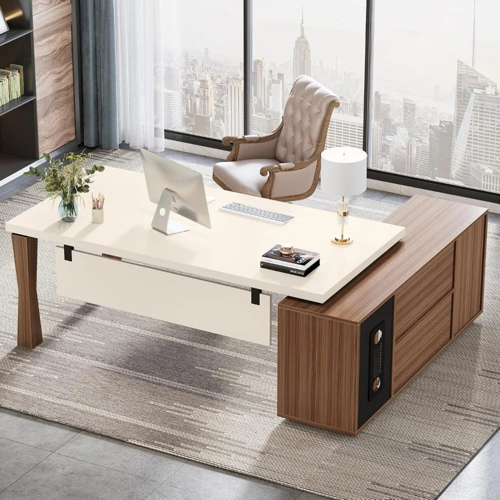 Executive L-Shaped Desk