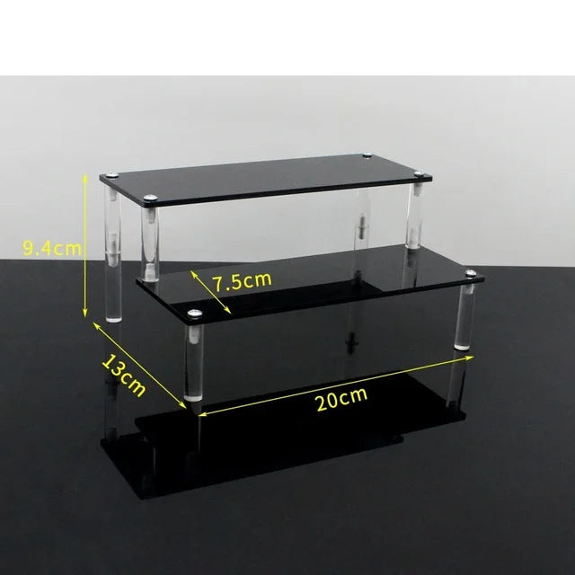 1–5 Tier Clear Acrylic Display Stand