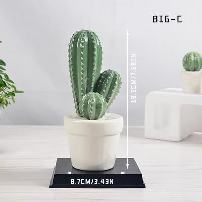 Ceramic Cactus Multi-Potted Decor