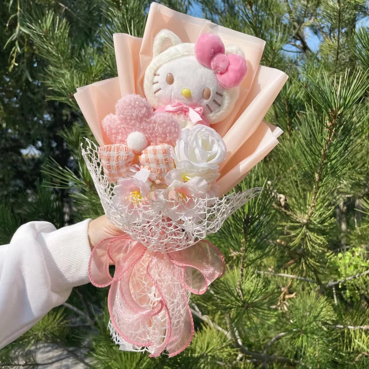 Cartoon Plush Flower Bouquet Gift