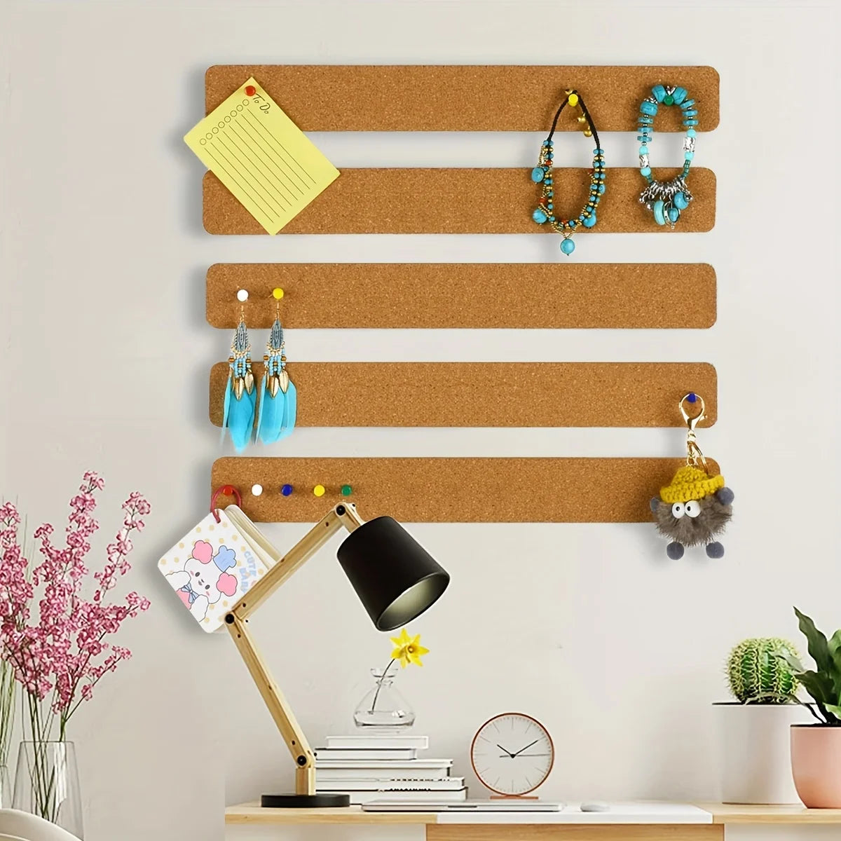 Self-Adhesive Cork Board Strips