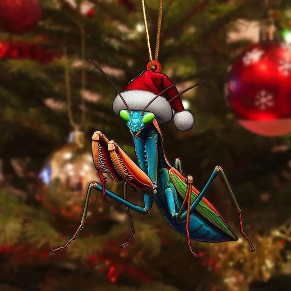 2D Christmas Animal Tree Pendants