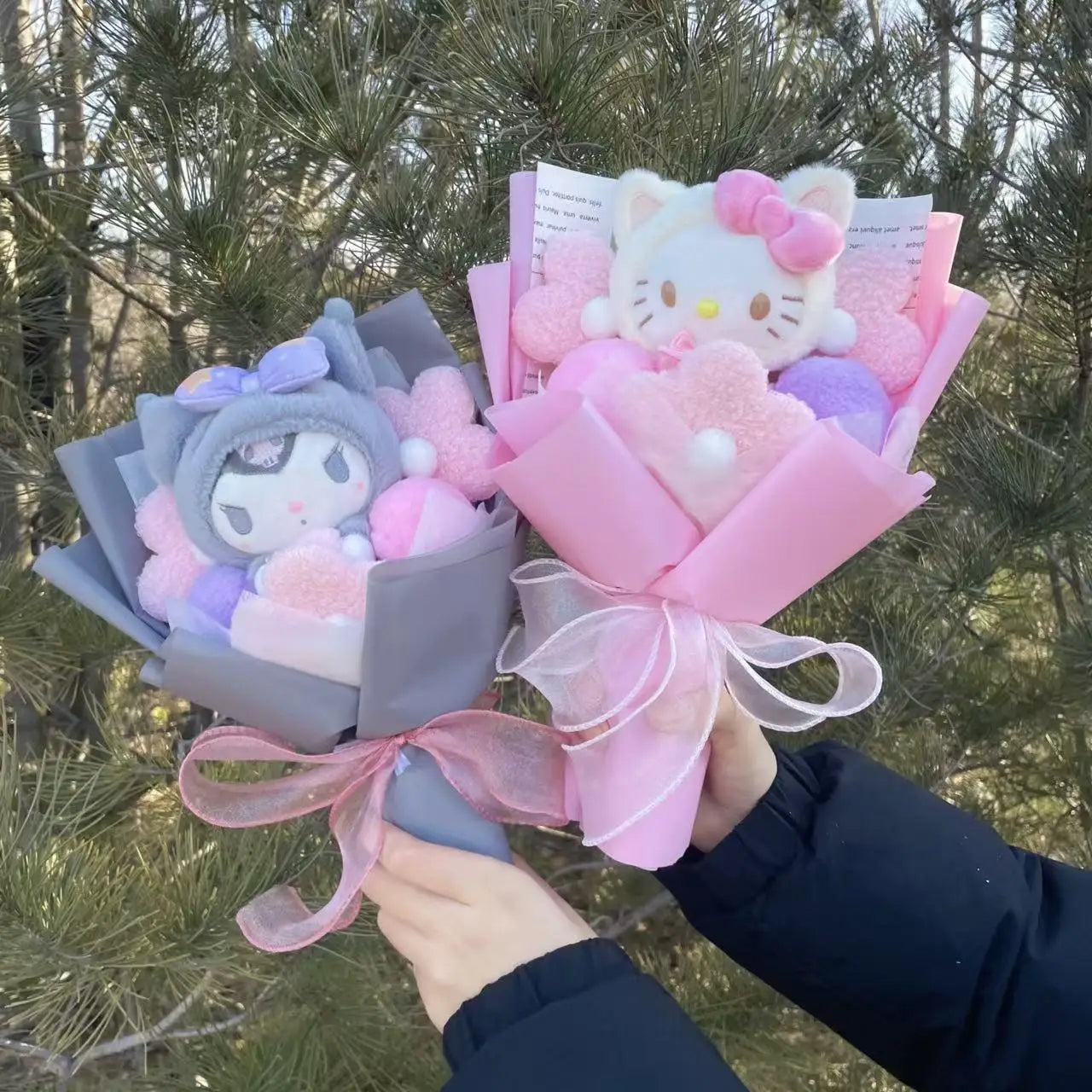 Cartoon Plush Flower Bouquet Gift