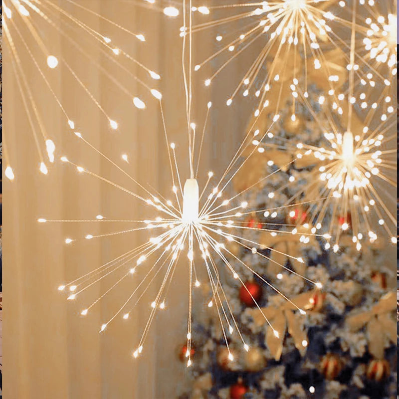 Solar Firework LED Fairy Lights