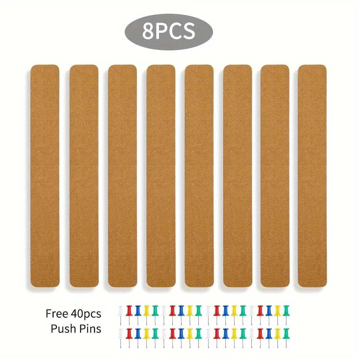Self-Adhesive Cork Board Strips
