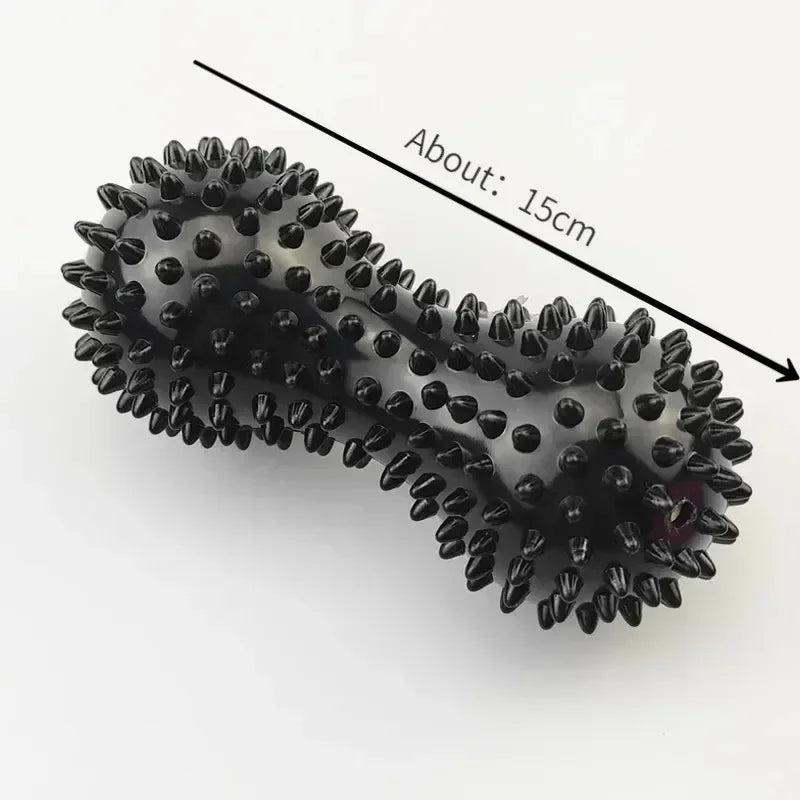 Spiky Peanut Massage Ball – Inflatable PVC Yoga & Fitness Tool