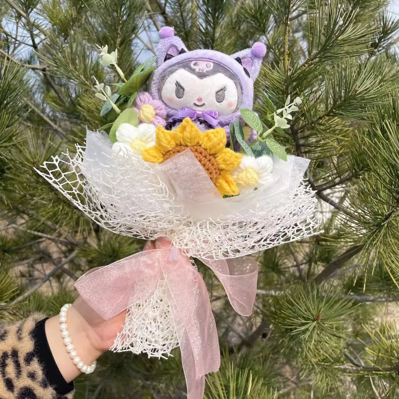 Cartoon Plush Flower Bouquet Gift