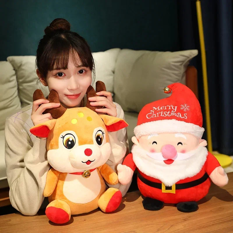 Cute  – Santa, Elk & Snowman