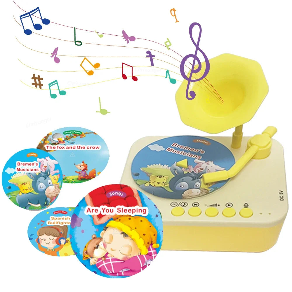 Kids Story & Music Player Gramophone Toy