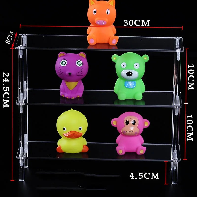 1–5 Tier Clear Acrylic Display Stand