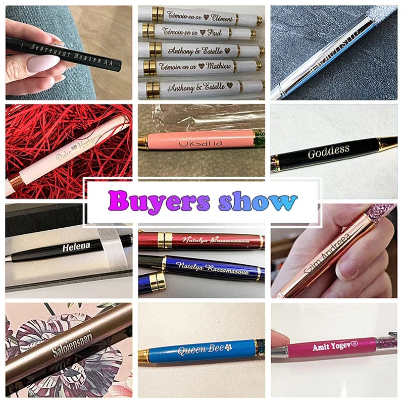 100pcs Metal Ballpoint Pen Set