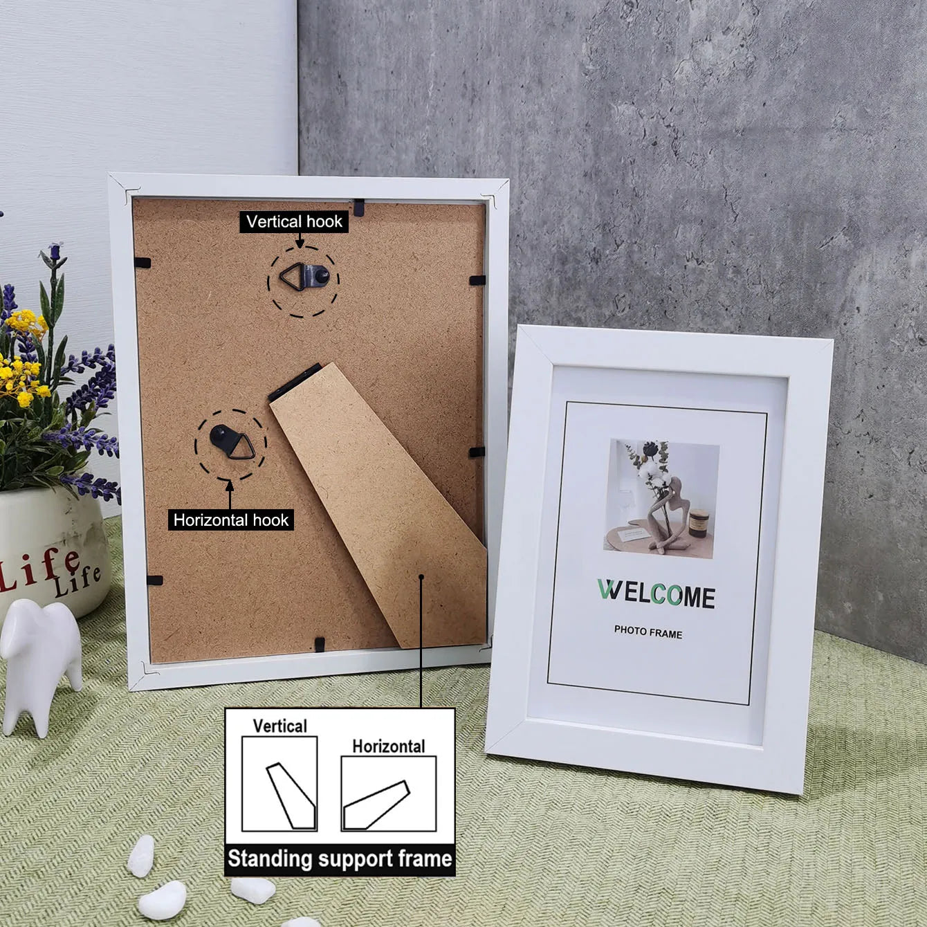 Wood Photo Frame – Desk or Wall