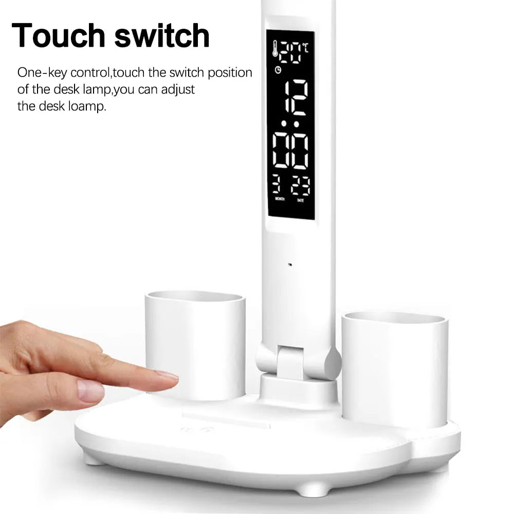 LED Desk Lamp with Calendar