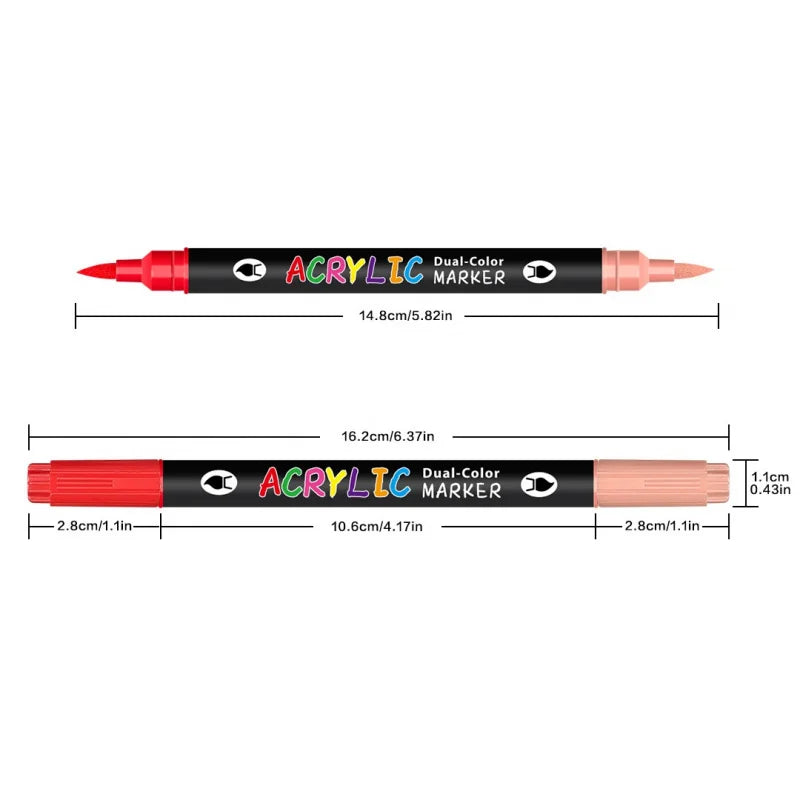 Acrylic Paint Markers Set