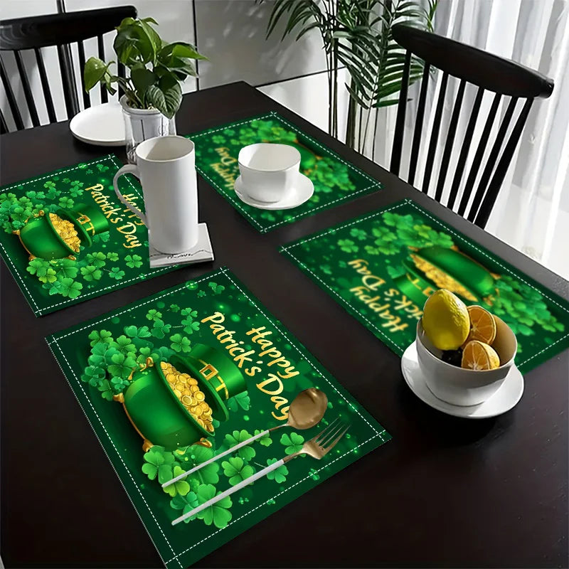 St. Patrick's Day Clover Placemats