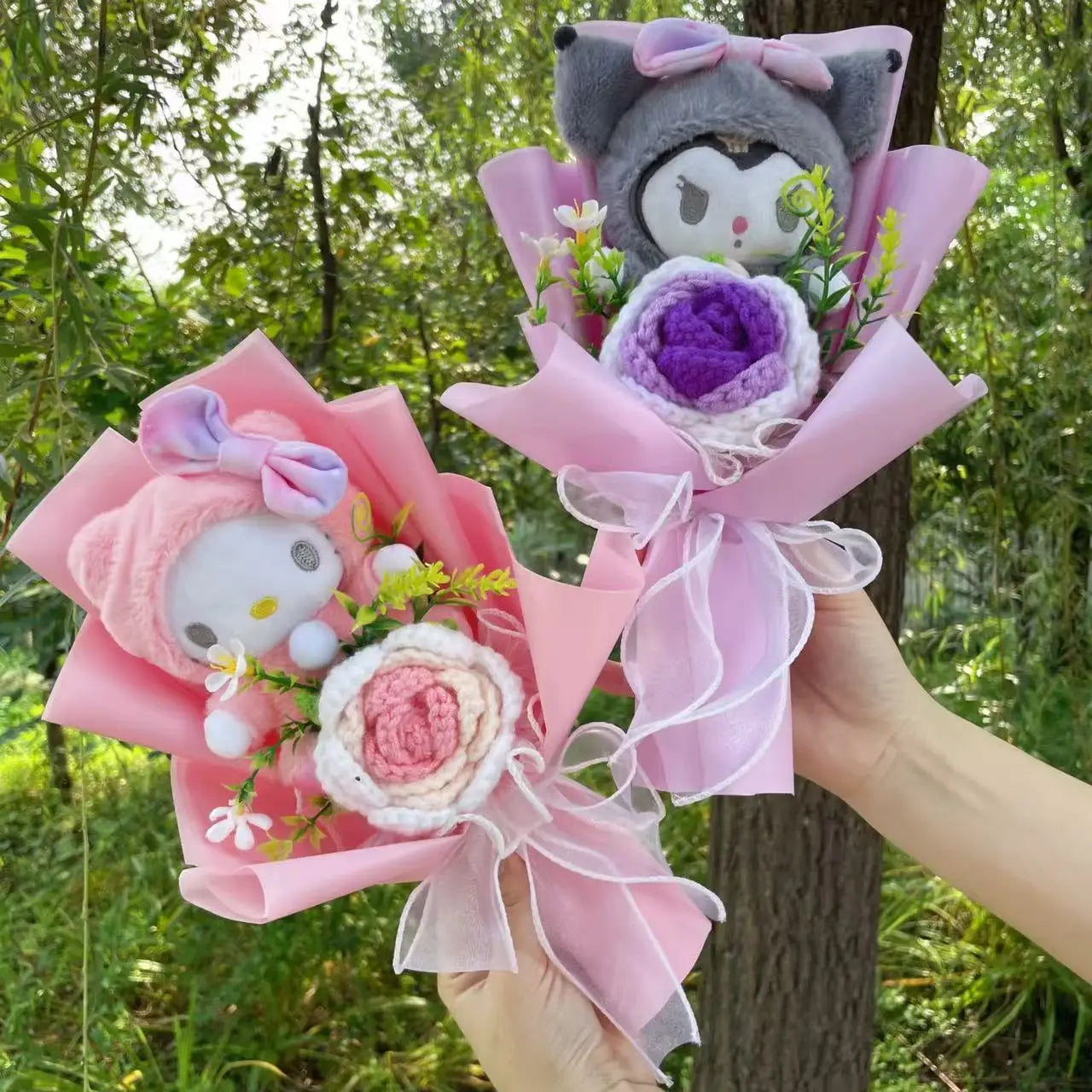 Cartoon Plush Flower Bouquet Gift