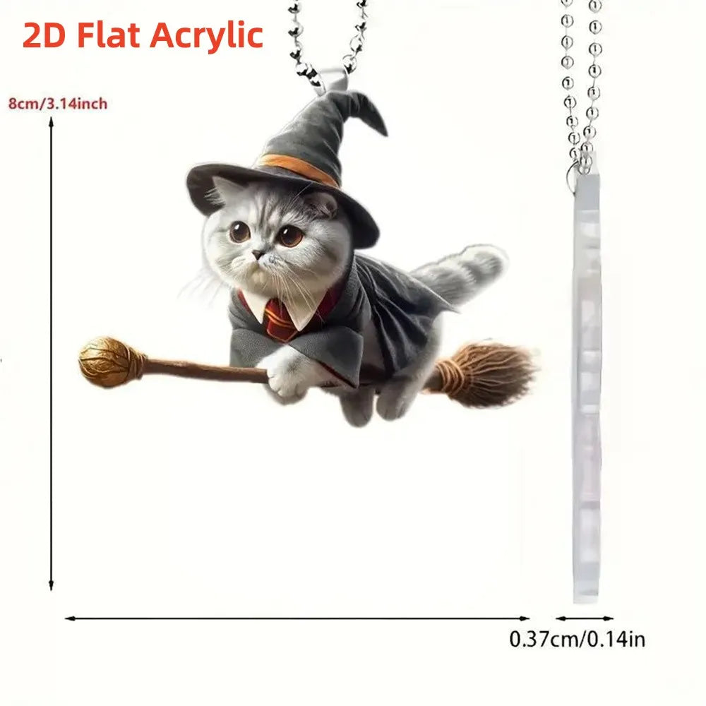 Acrylic Dog & Cat Ornament
