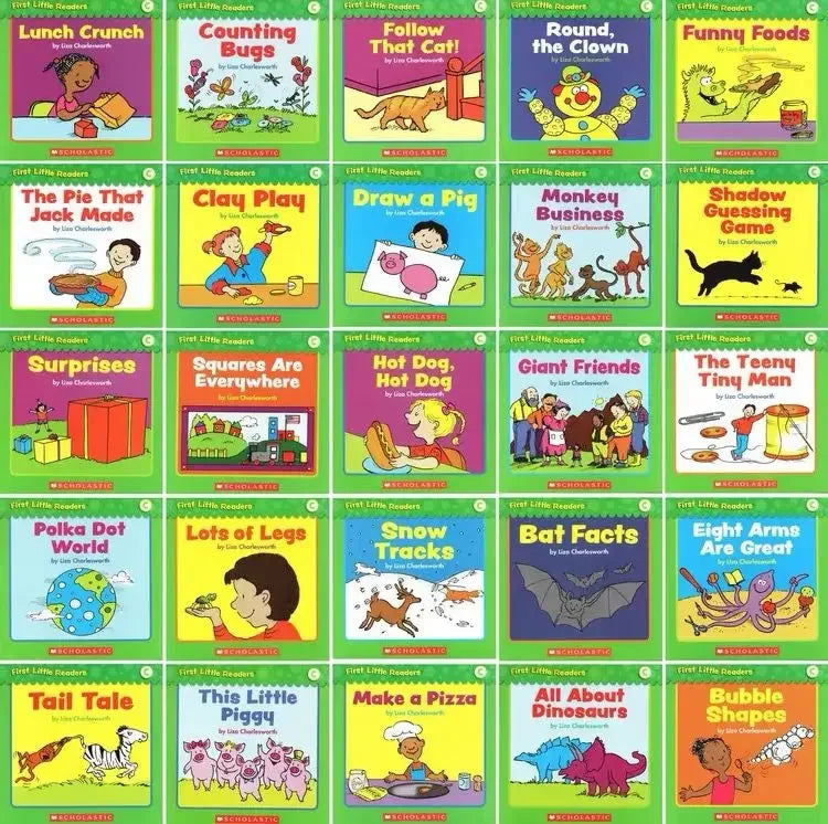 116 First Little Readers – Learn to Read Book Set