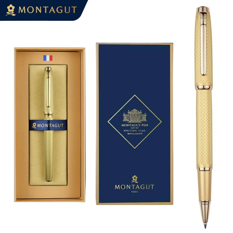 Luxury Silver & Gold Rollerball Pen