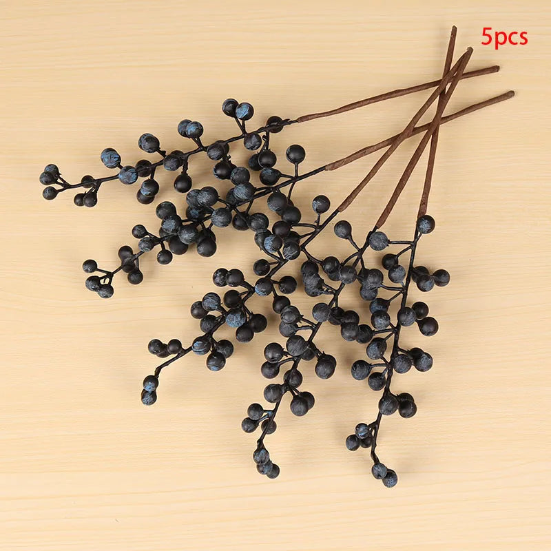 Artificial Red Berry Branch