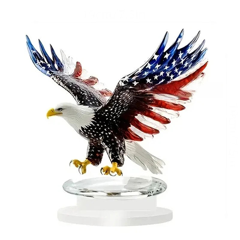 4th of July Eagle Gnome Figurine