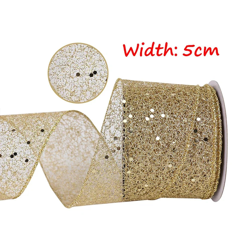 Christmas Bronzing Ribbon