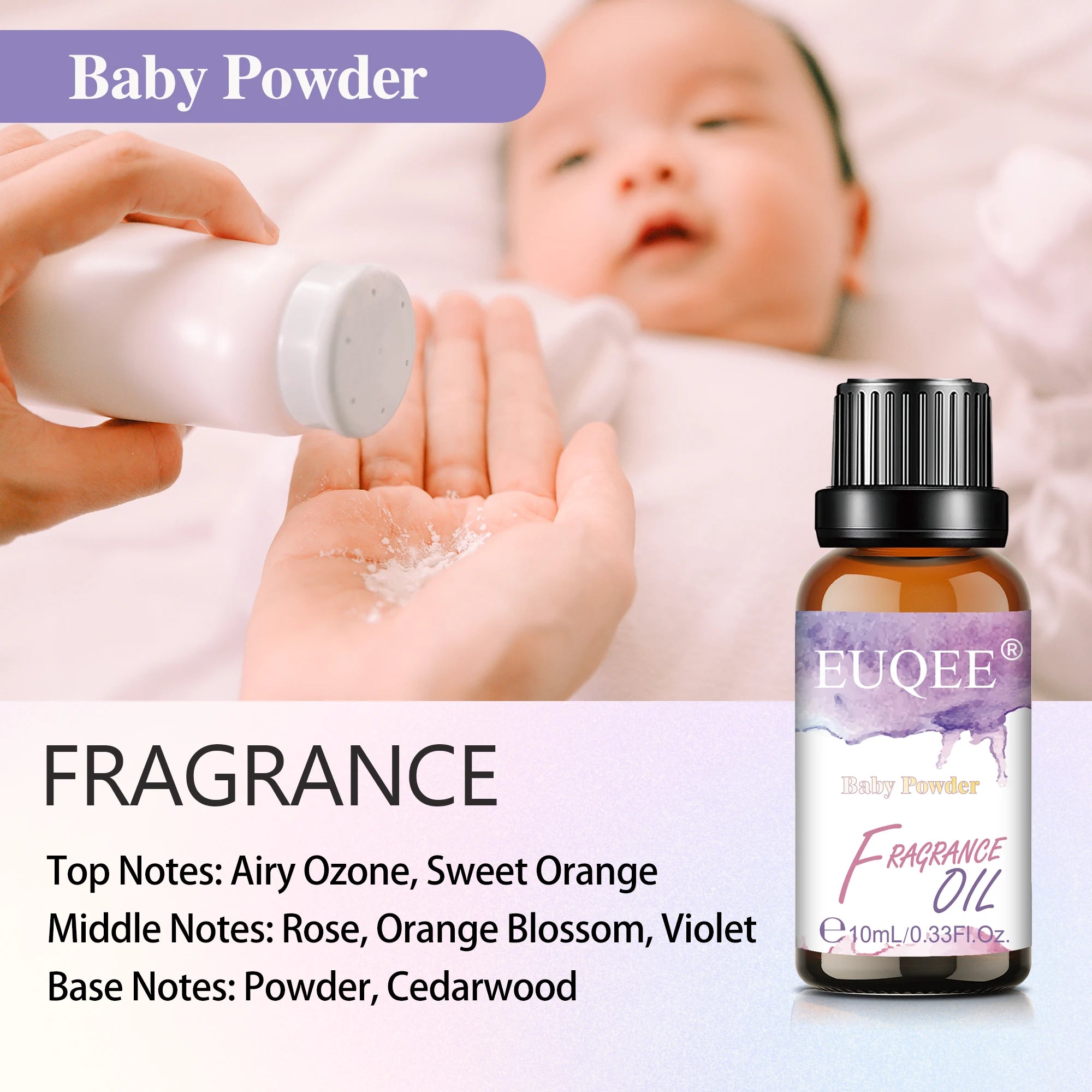 EUQEE Fragrance Oil for Diffusers and Candles