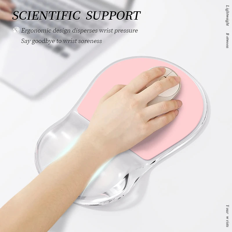 Gel Mouse Pad with Wrist Support