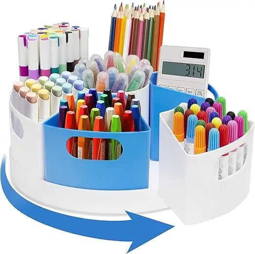 Rotating Art Supply Storage Organizer