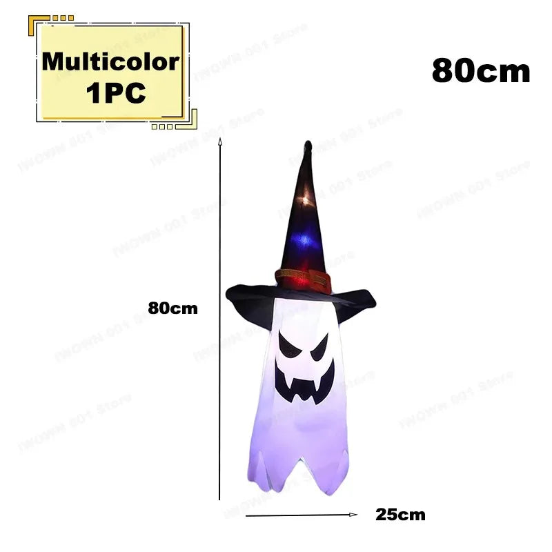 LED Flying Witch Hat Lights