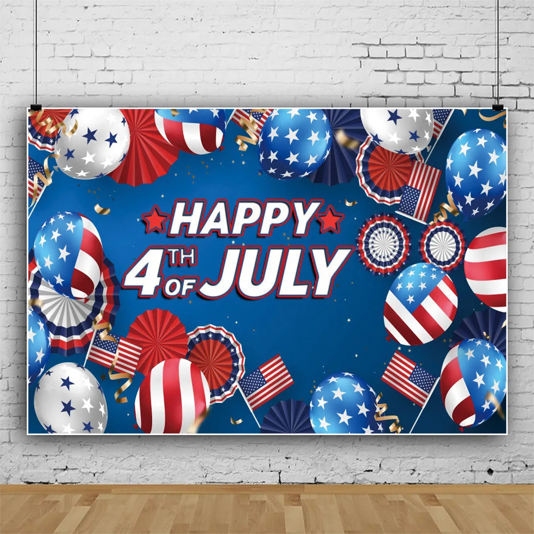 4th of July Party Banner
