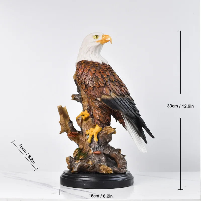 Independence Day July Fourth 7.4th American bald eagle roc wings resin crafts ornaments office hotel high-end eagle decorations