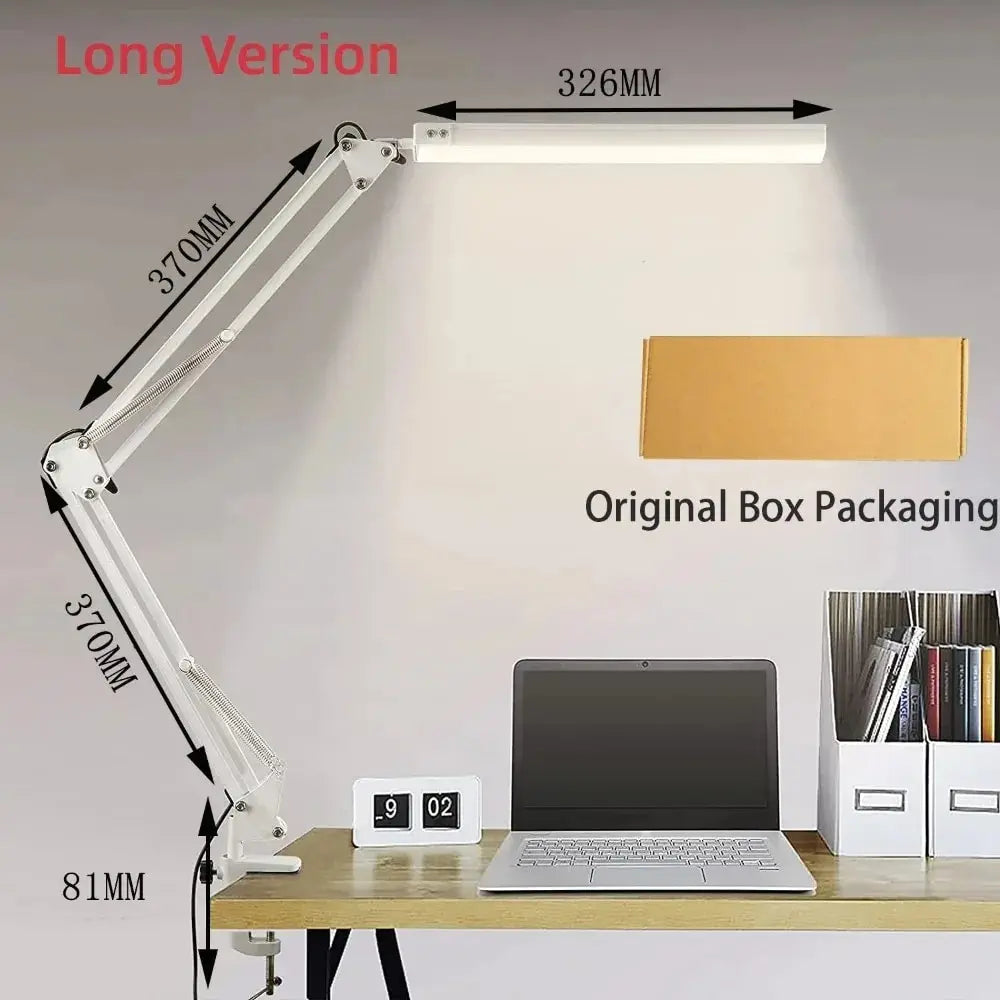 LED Clip-On Folding Desk Lamp