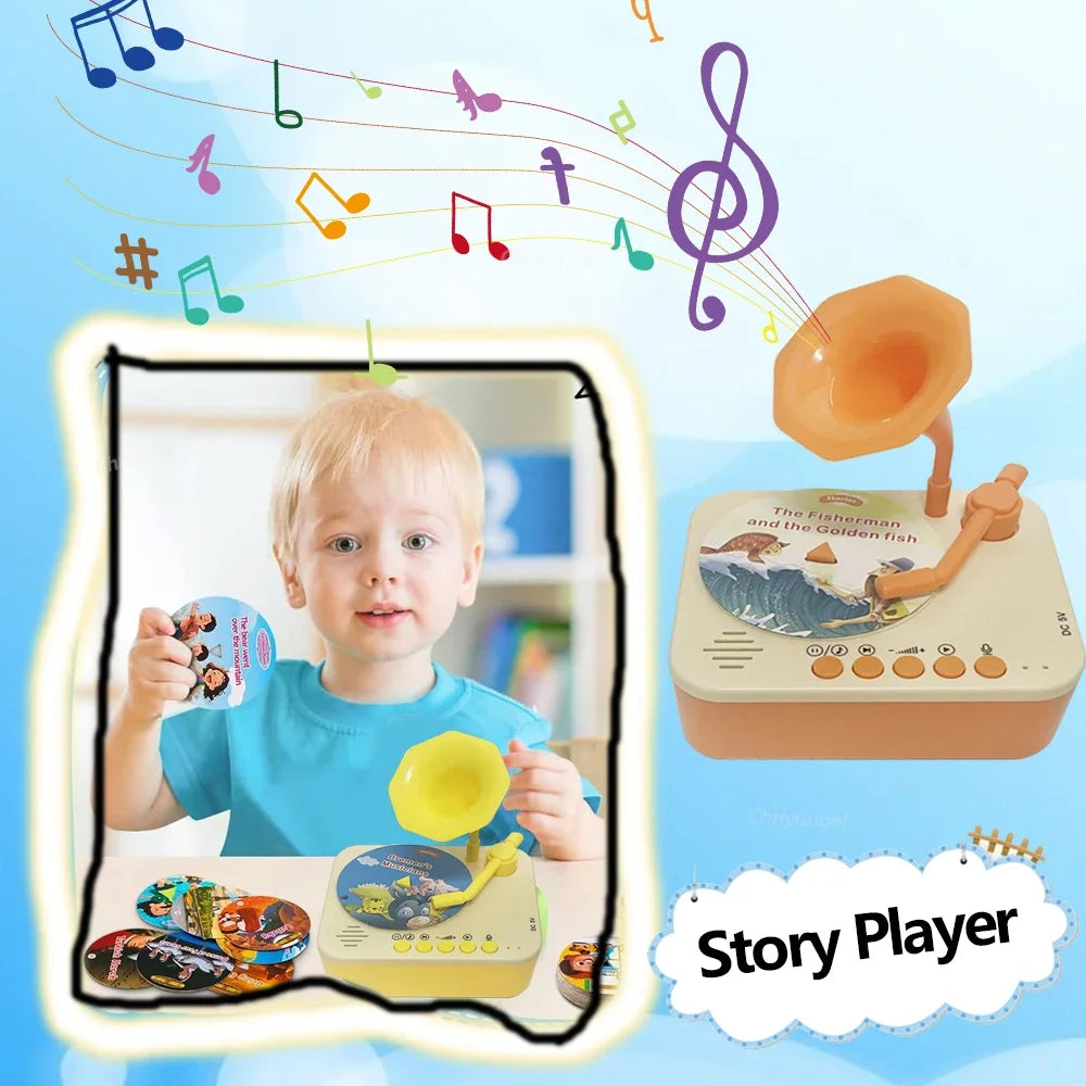 Kids Story & Music Player Gramophone Toy