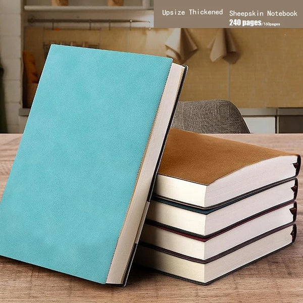 Thickened A5 A6 B5 PU Business Notebook