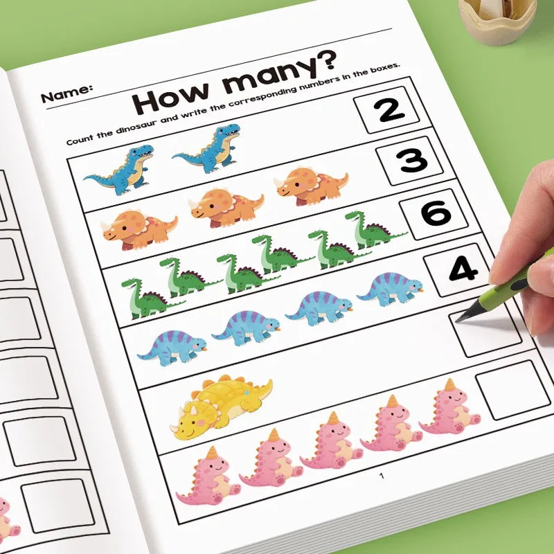 Preschool Logical Thinking Math Workbook
