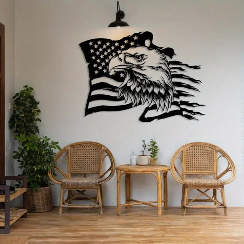 American Eagle Metal Wall Art