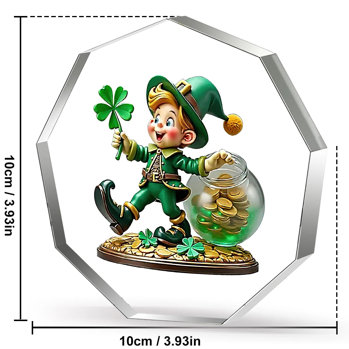 St. Patrick's Day Leprechaun Lucky Ornament