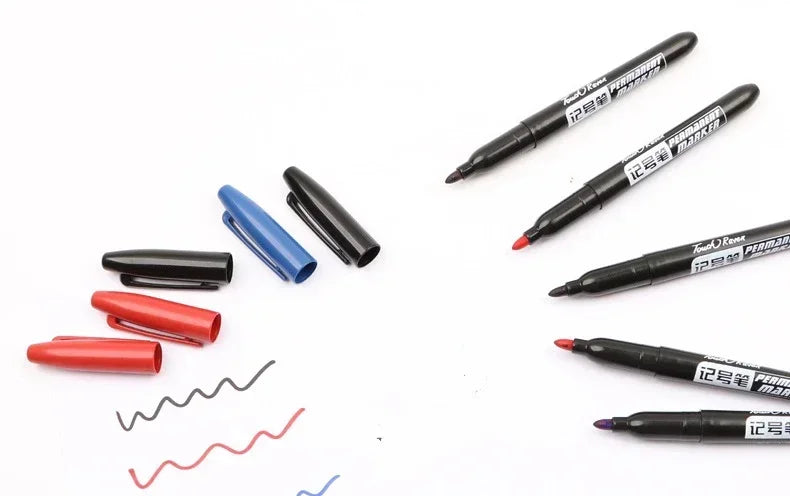 6PCS Permanent Marker Pens