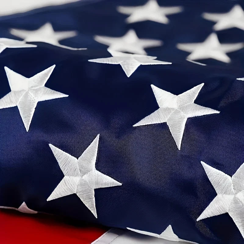 American Flag Sewn Stars and Stripes