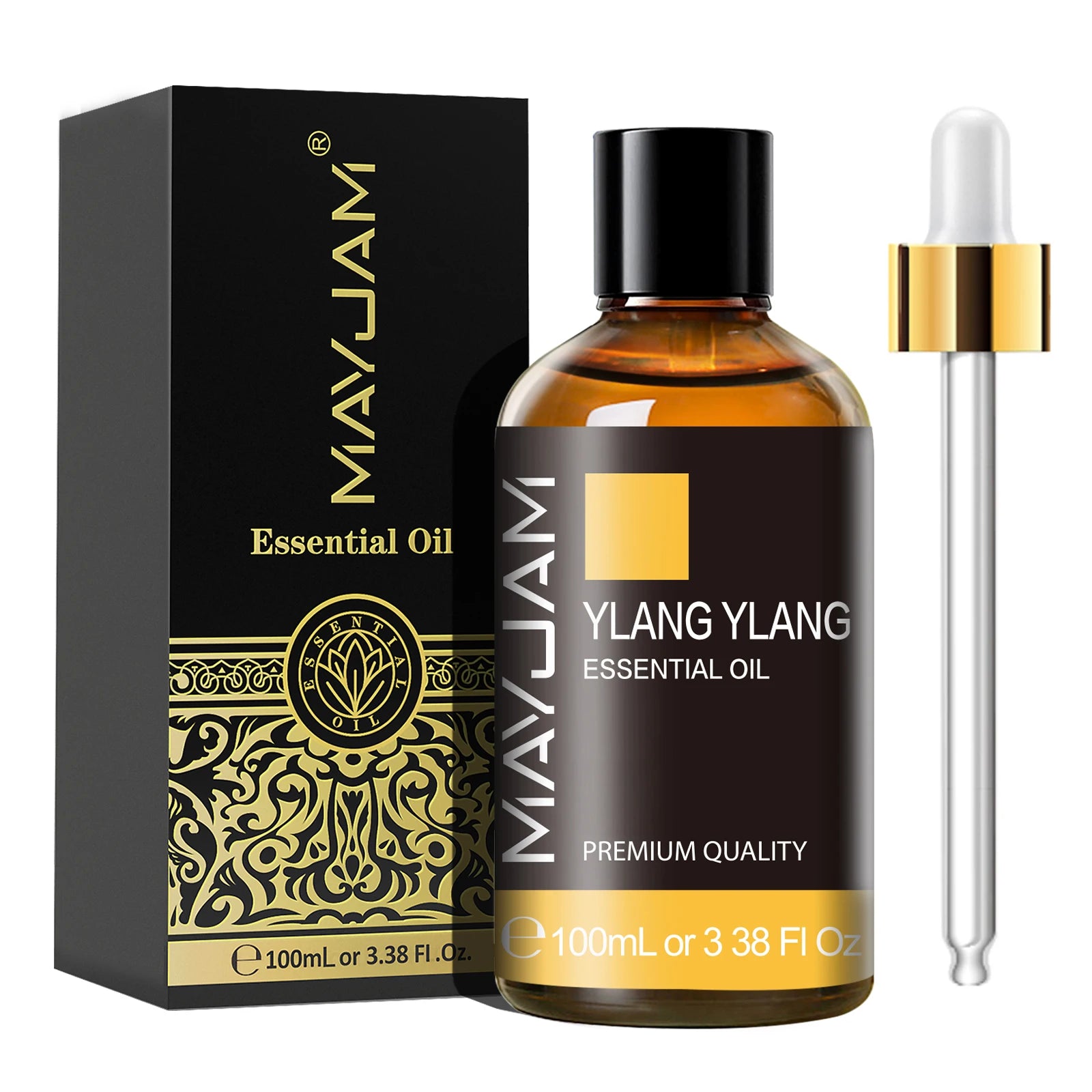 MAYJAM 100ml Essential Oil – Dropper Bottle for Diffusers & Candles