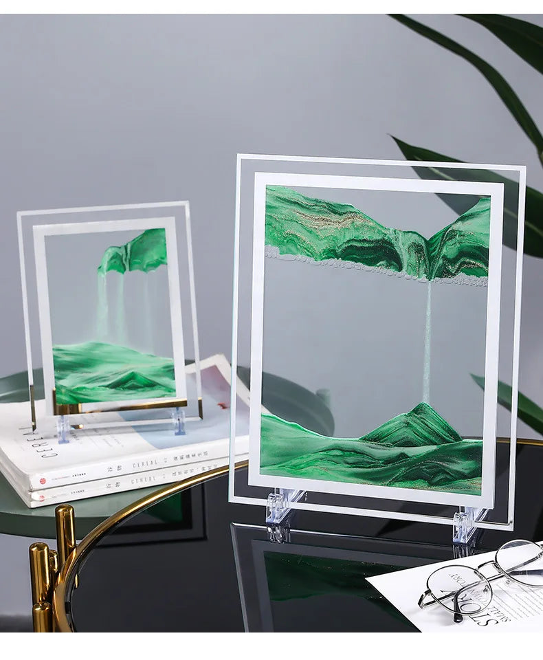 Square 3D Moving Sand Art Frame