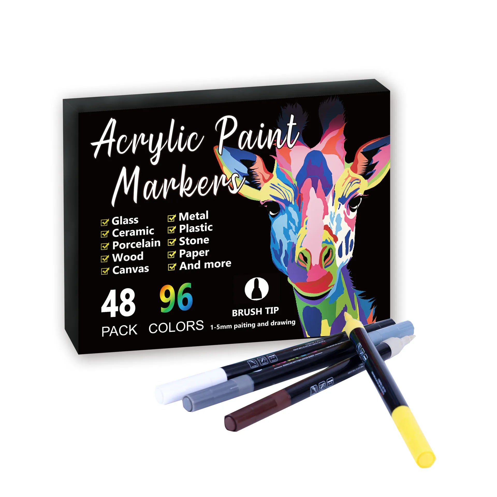 Acrylic Paint Markers Set