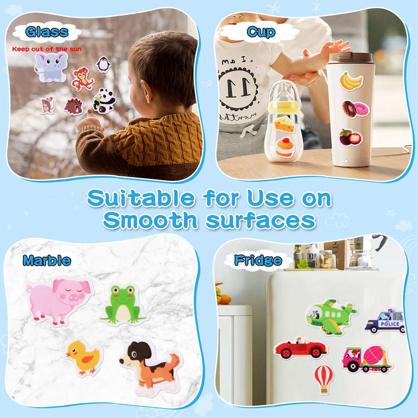 Kids’ Reusable DIY Sticker Book