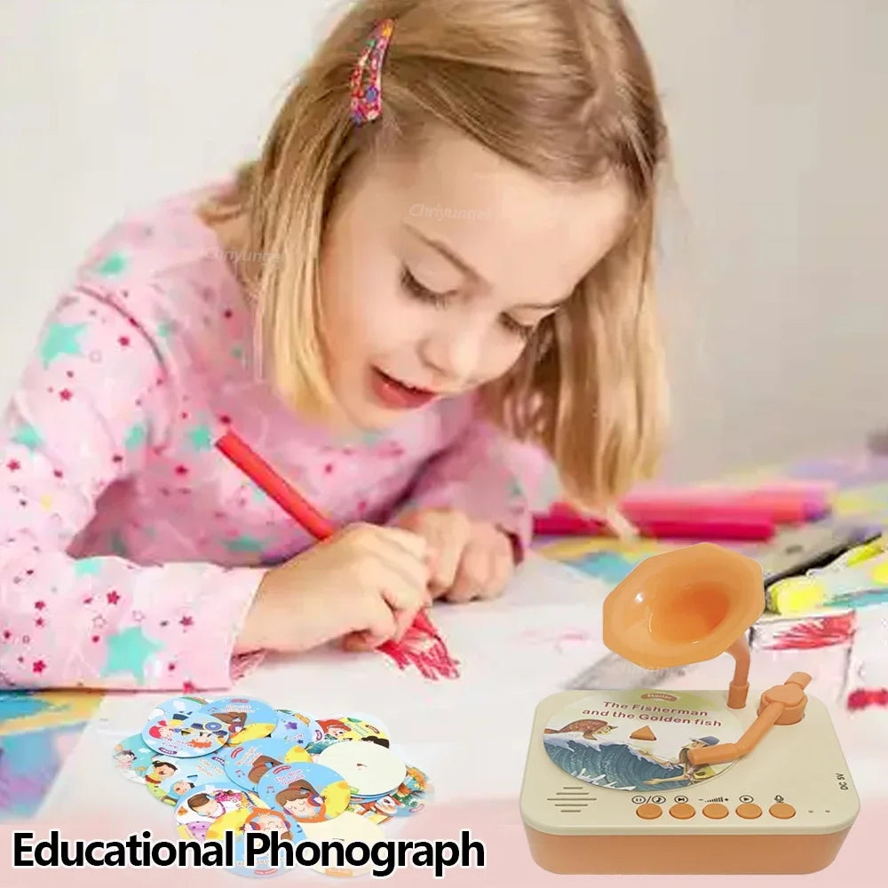 Kids Story & Music Player Gramophone Toy