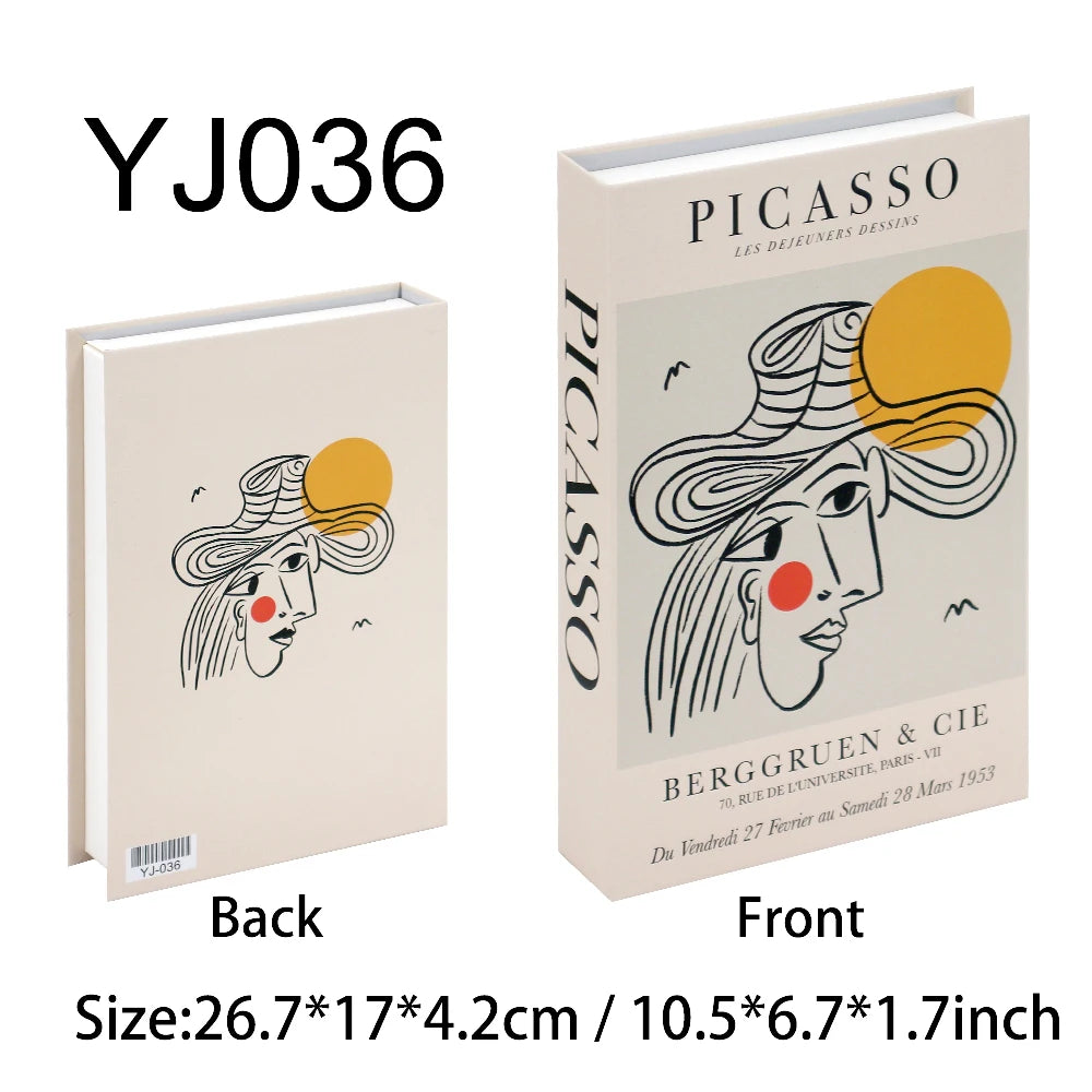 Modern Decorative Fake Book Set