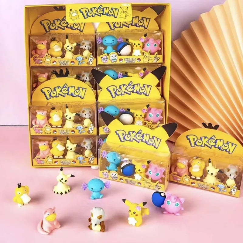Pokemon Creative Animal Eraser Set