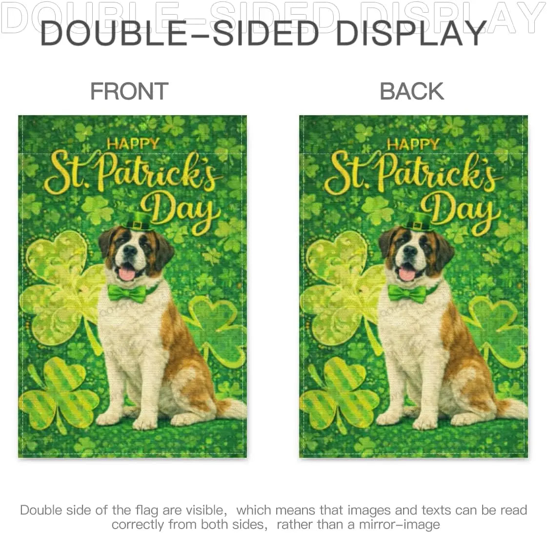 St. Patrick's Day Shamrock Pillow Cover