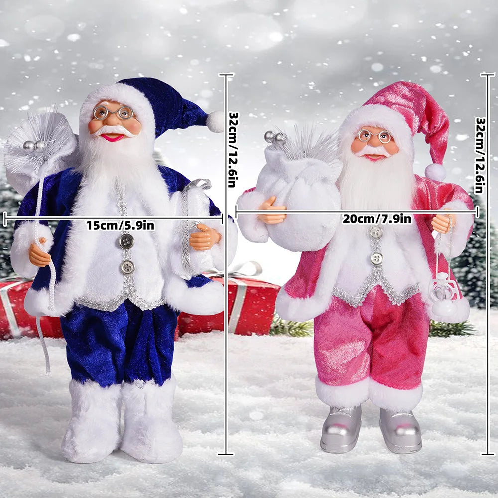 12in Standing Santa Claus Doll