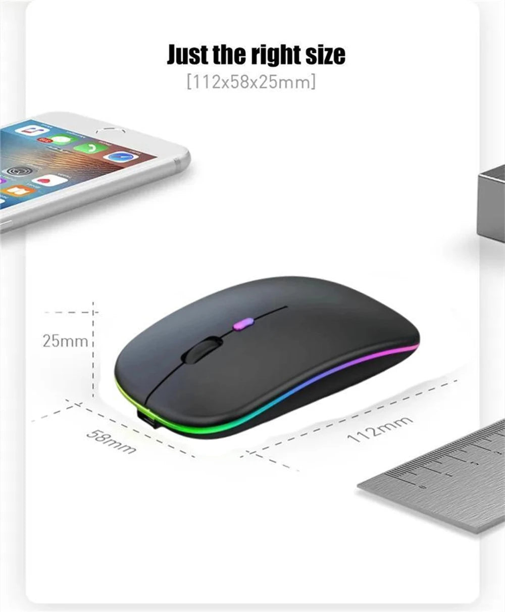 2.4G Bluetooth USB Wireless Mouse